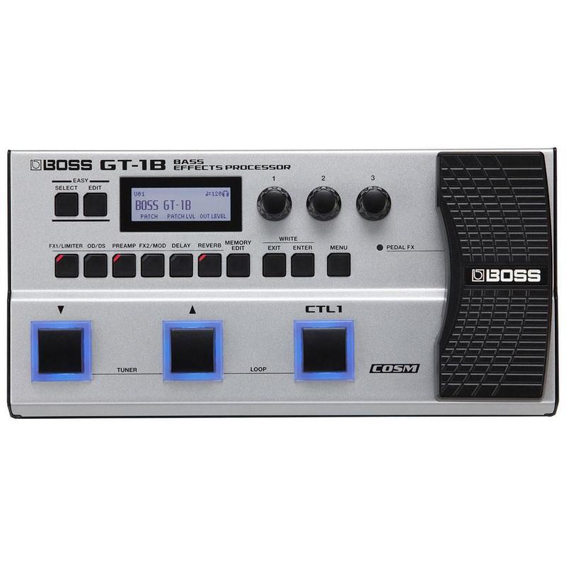 Pedaleira Boss GT1B Multi-Efeitos Baixo Fonte Original Boss